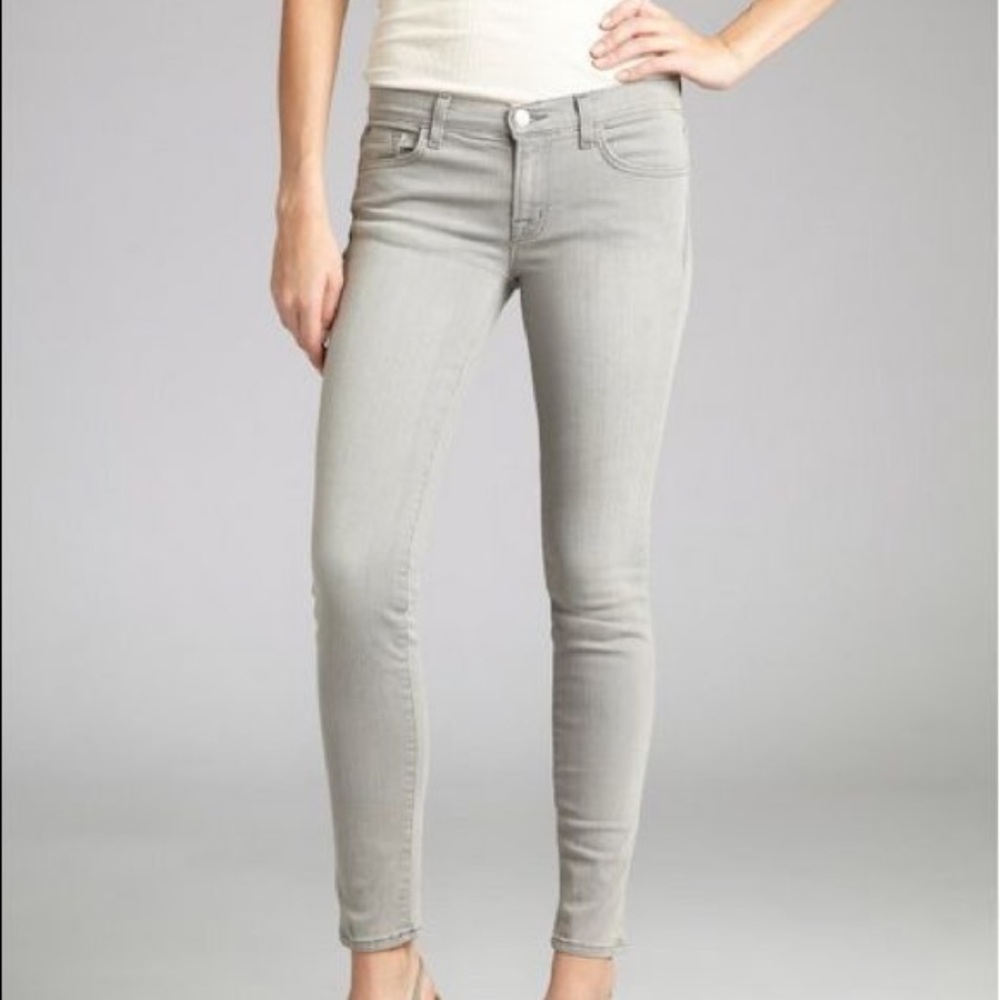 J Brand grey 910 skinny jeans size 30